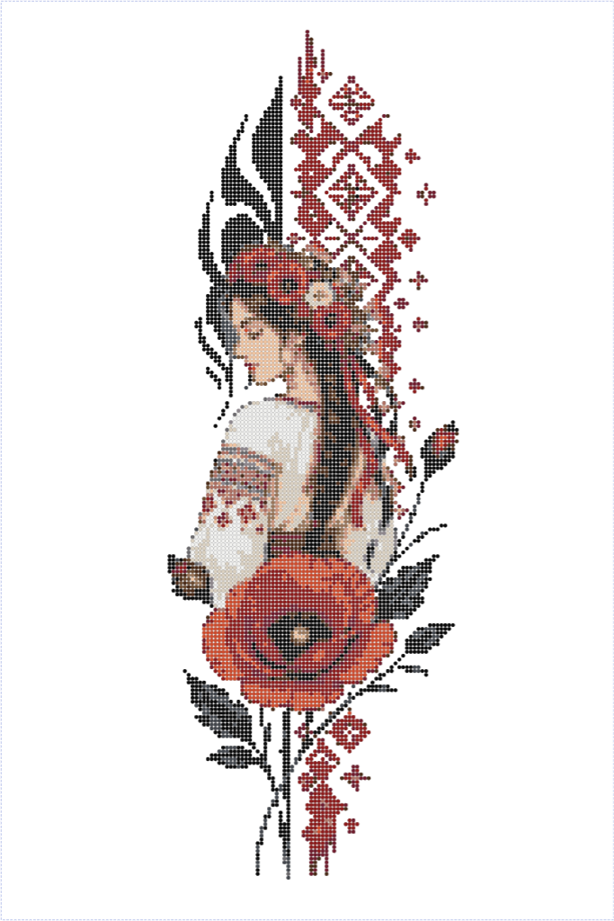 Красавица с маком